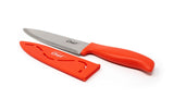 MASTER Chef Stainless Steel Knife with Sheath, 6-in, Assorted Colours