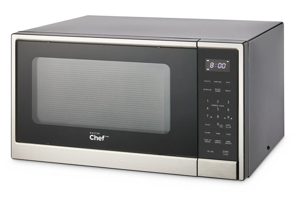 MasterChef Microwave, Stainless Steel, 1.3-cu-ft E0