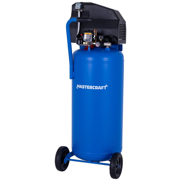 Mastercraft 20-Gallon Oil Free Vertical Air Compressor, 135 PSI F5