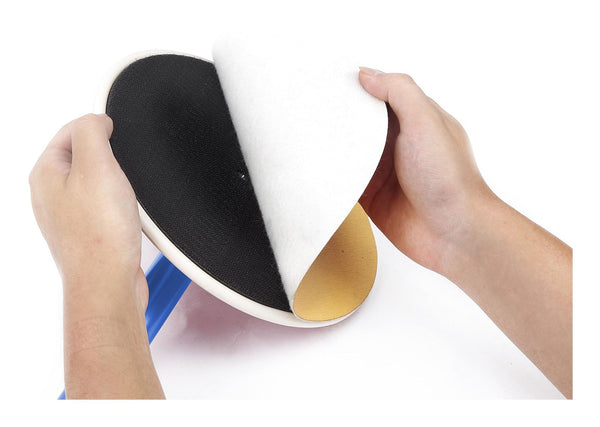 Mastercraft 220-Grit Fine Hook & Loop Sandpaper Discs For Random Orbital Sander, 9-in, 10-pc H8