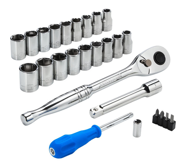 Mastercraft 26 Piece 1/2" Drive Socket Set O1