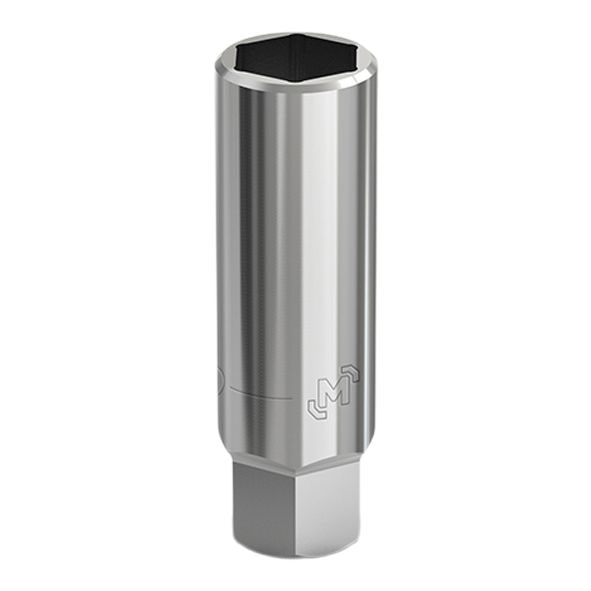Mastercraft 3/8-in Drive Spark Plug Socket, CRV, Nickel-Chrome Plating, 14mm V5