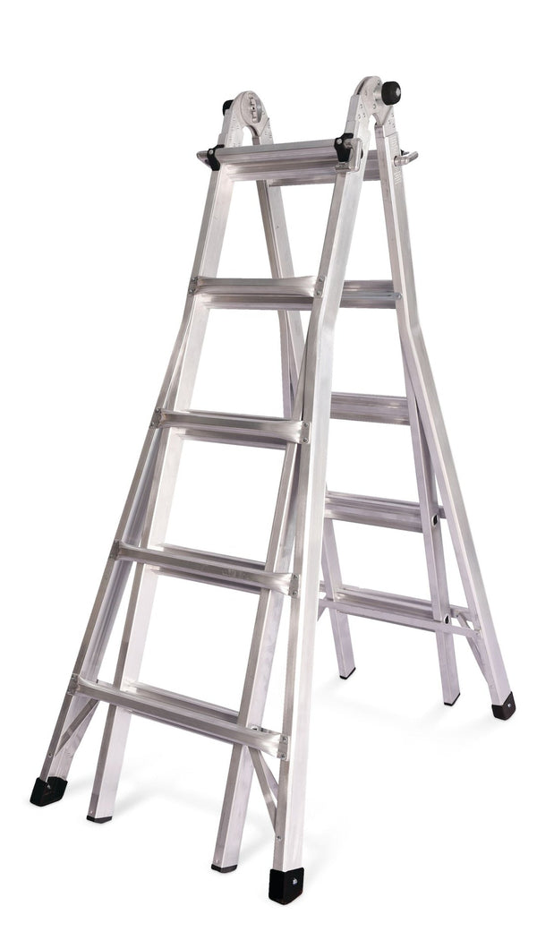Mastercraft CSA Grade 1 Aluminum Multi-Task Ladder, 21-ft, 250-lb M0
