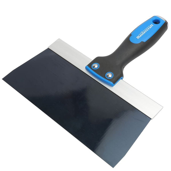 Mastercraft Drywall Patching & Taping Knife with Solvent-Resistant Blue Steel Blade, 8-in I5