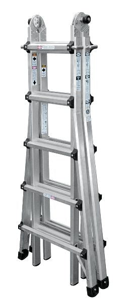 Mastercraft Grade 1A Aluminum Multi-Task Ladder, 21-ft, 300-lb Y3
