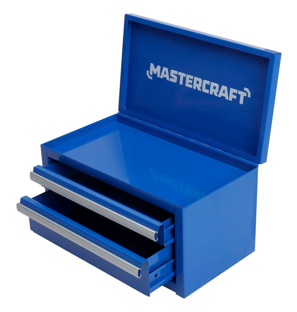 Mastercraft Mini Toolbox with 2 Drawers, Blue K4