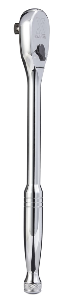 MAXIMUM 1/2-in Drive 90-Tooth Ratchet, CRV, Nickel-Chrome Plating, 13-in H4