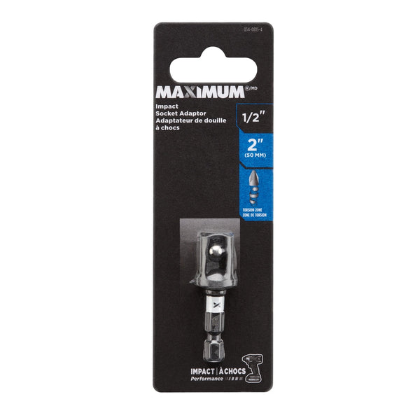 MAXIMUM 2-in Socket Adaptor, 1/2-in Y0