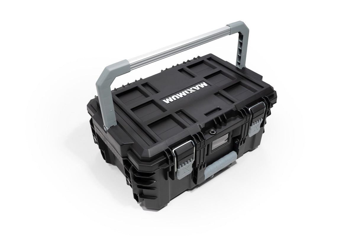 MAXIMUM Brix Modular Portable Medium Toolbox/Tool Storage, IP65, 23x16x11-in