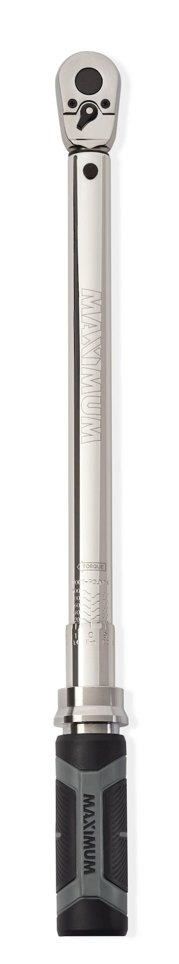 MAXIMUM Torque Wrench, 3/8-in Drive, 20-100 ft-lb Z6