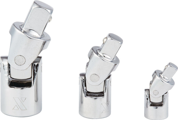 MAXIMUM U-Joint Socket Set, 3-pc, CRV X6