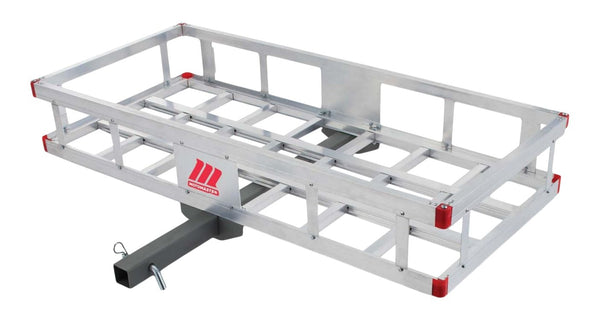 MotoMaster Aluminum Hitch Basket Cargo Carrier, 500-lb Capacity K7