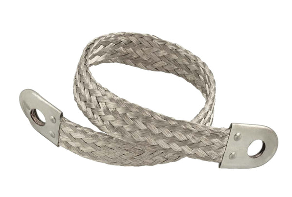 MotoMaster Braided Ground Strap, Universal, 13-in J2