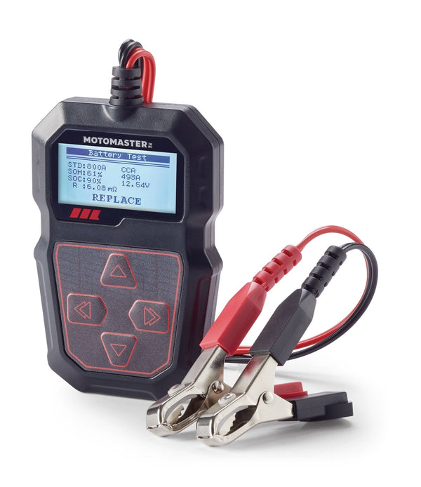 MotoMaster Digital Car Battery Tester/Analyzer, 12V Z0