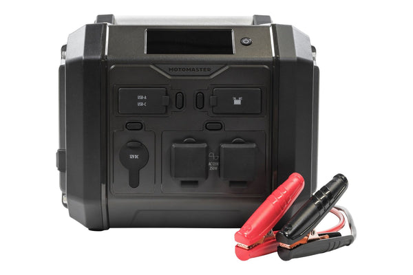 MotoMaster Eliminator PowerBox Surge 250 Lithium Portable Power Station and Booster Pack/Jump Starter R0