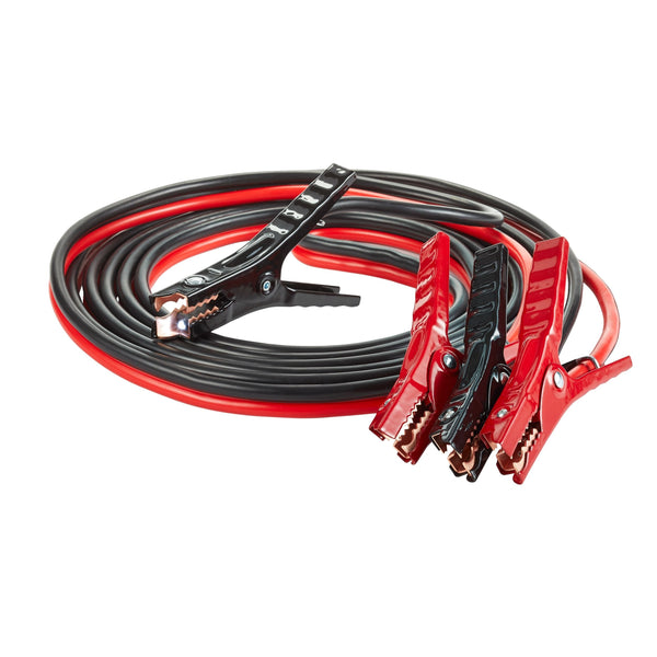 MotoMaster Medium-Duty Booster/Jumper Cables with Built-in LED Lights, 4-Gauge, 20-ft G6