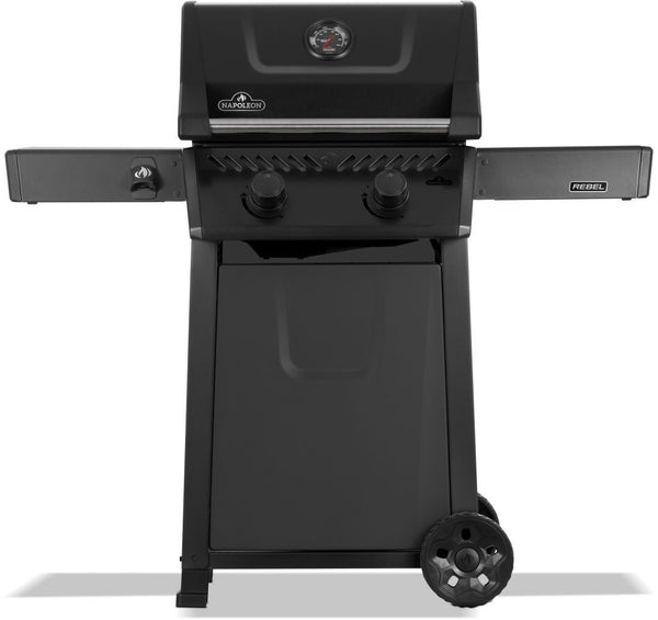 Napoleon Rebel 365 2-Burner LP Gas BBQ, Matte Black U9