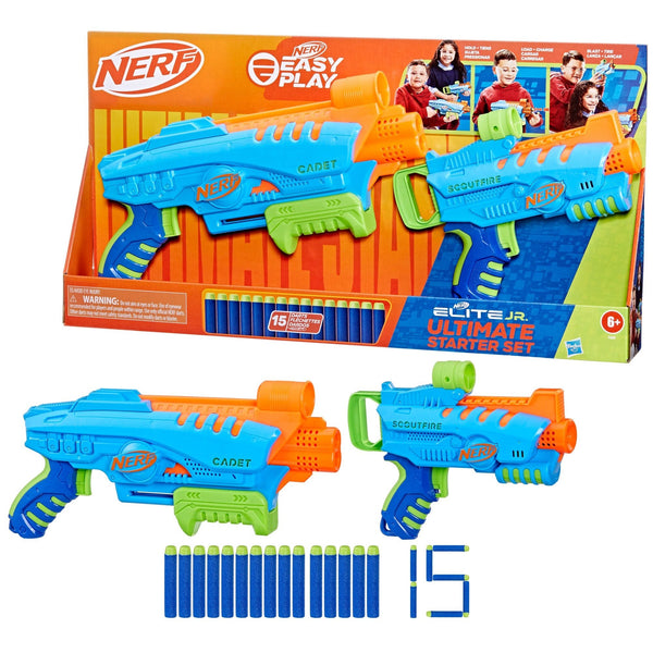 NERF Elite Ultimate Front-Loading Starter Set, Junior Q6