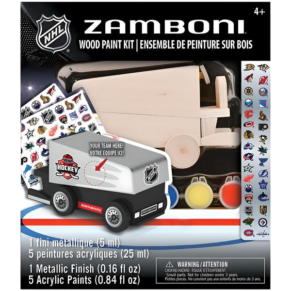 NHL Zamboni Craft Paint Kit J6
