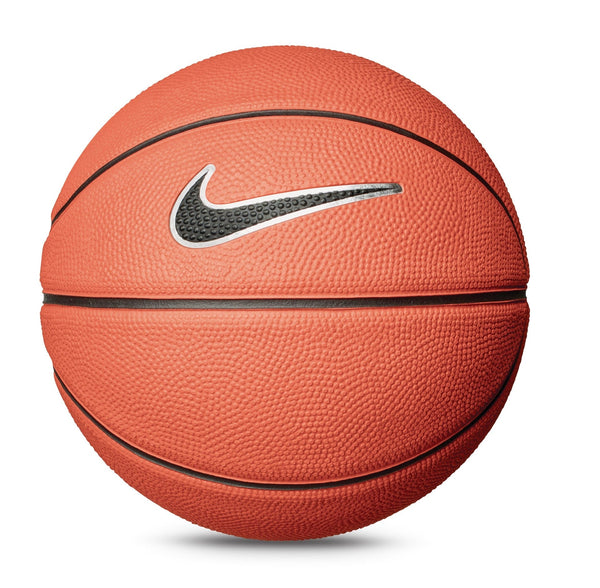 Nike Skills Mini Kids' Indoor/Outdoor Rubber Basketball, Size 3 (22.5-in), Amber/Black/White P7
