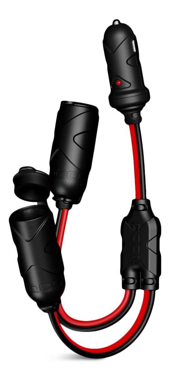 NOCO GC020 12V Socket/Plug Splitter, 2-Way M8