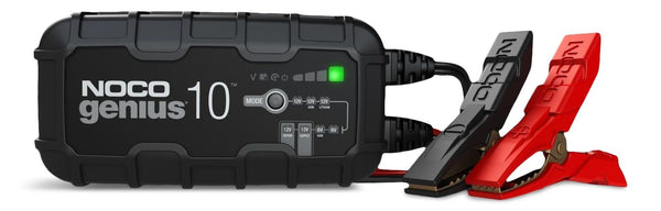 NOCO GENIUS10 Smart Battery Charger/Maintainer/Desulfator, 10-Amp, 6V/12V S6