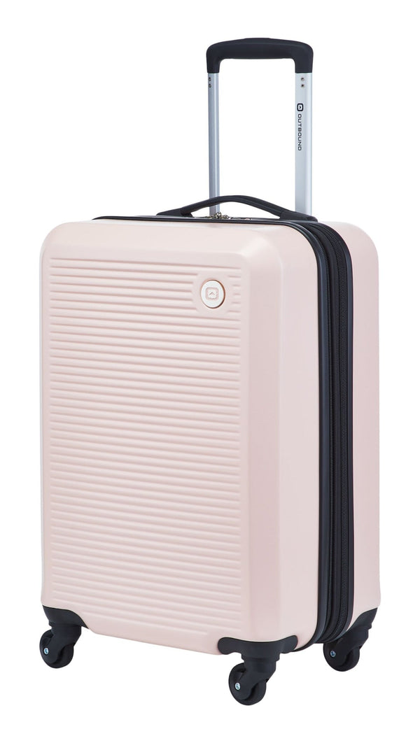 Outbound Hardside Carry-On Spinner Flex Travel Suitcase, Pink, 21-5/8-in B2
