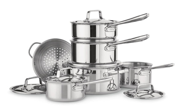 PADERNO Canadian Professional Clad Cookware Set, Oven Safe, 12-pc S3