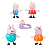 Peppa Pig & Family Figure Playset for Ages 3+, 4-pc