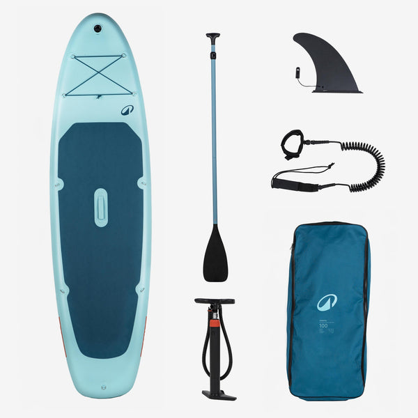 10 ft 6 in Inflatable Stand Up Paddle Set for 1–2 People, 100 E6