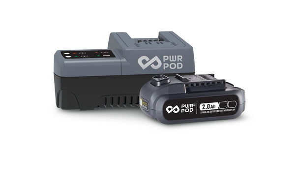 PWR POD 20V MAX 2.0 Ah Battery & Charger Starter Kit R0