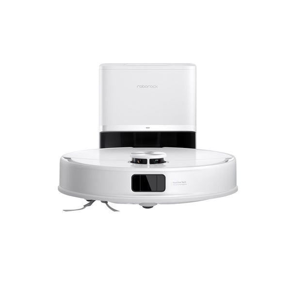 Roborock Q10 VF+ All-Surface Robot Vacuum & Mop with Auto-Empty Dock, 10,000Pa Suction, White J5