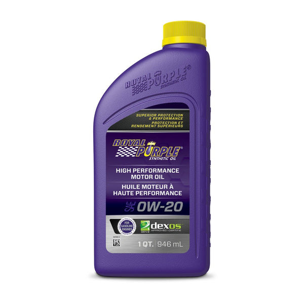Royal Purple High Performance 0W20 Synthetic Engine/Motor Oil, 946-mL X7