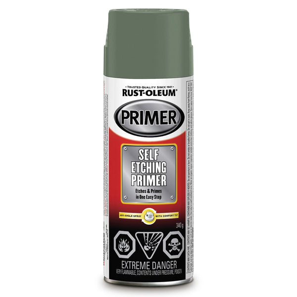 Rust-Oleum Automotive Self-Etching Primer, Green, 340-g H3