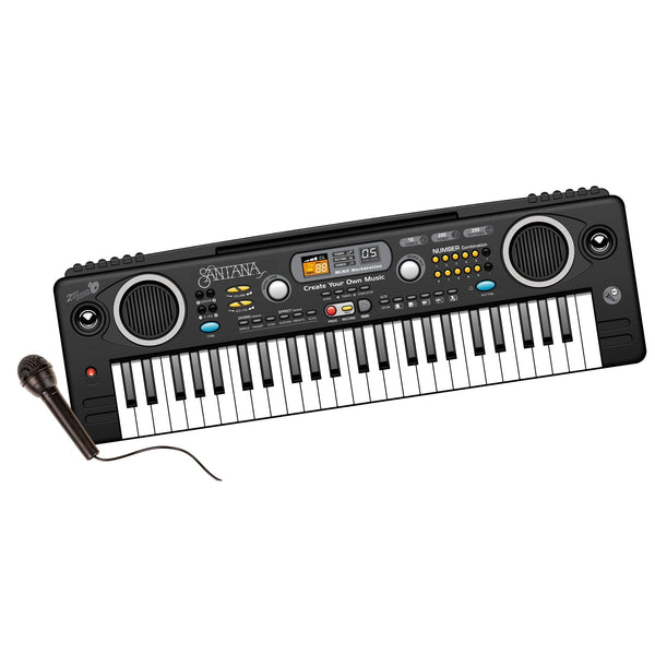 Santana 49-Key Electronic Keyboard with Microphone R0
