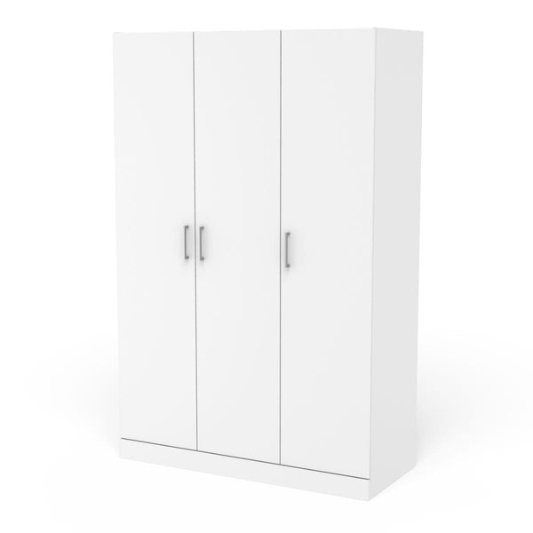 Sauder 3 Drawer Wardrobe White F9