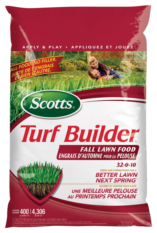 Scotts Turf Builder Fall Lawn Fertilizer, 5.25-kg A6