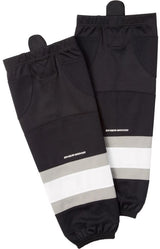 Sherwood NHL Performance Hockey Socks, Los Angeles Kings, Black/White/Silver, Assorted Sizes