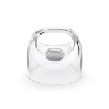 SMEG 300W Stainless Steel Personal Jar Blender, Clear