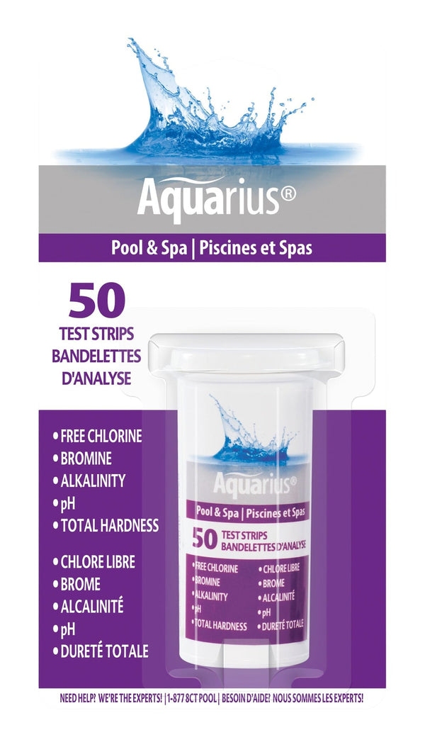Sodium Chloride Pool & Spa Test Strips, 50-pk U2