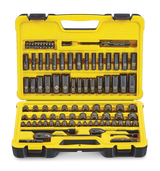 Stanley Professional Grade Black Chrome Socket Set, 99-pc, SAE/Metric