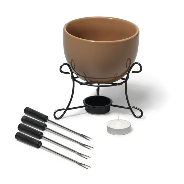 Starfrit Gourmet Bistro Fondue Set, 7 Piece O0