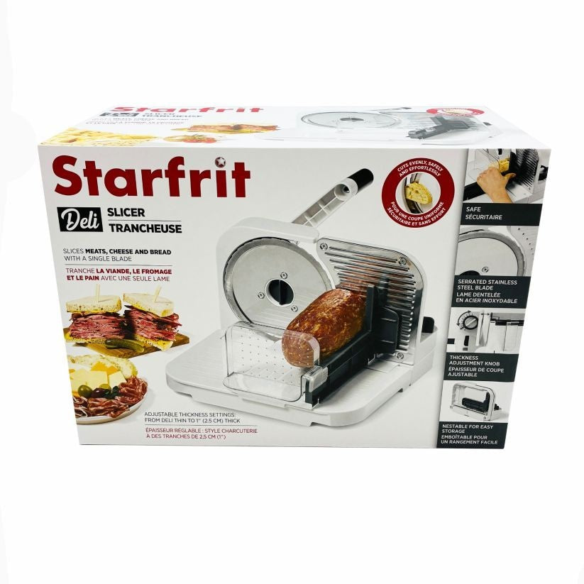 Starfrit Manual Deli Slicer with Stainless Steel Blade