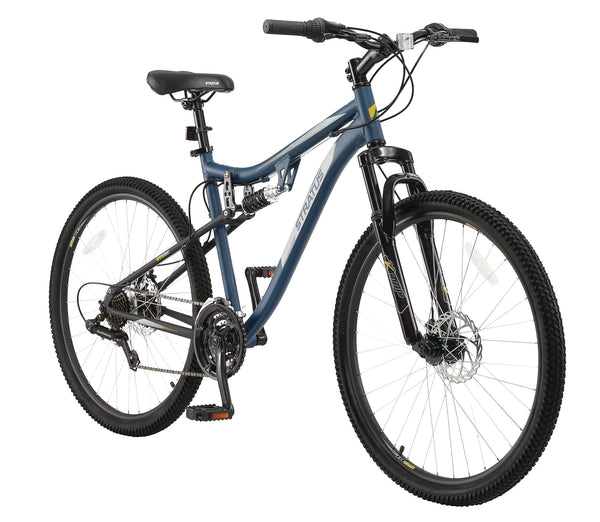 Stratus Striker Adult Bike, 21-Speed, 19-in Aluminum Frame, 27.5-in, Blue J9