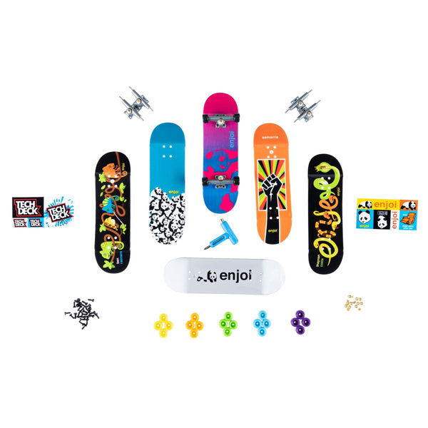 Tech Deck Sk8shop Finberboard Bonus Pack, Ages 6+, 6-pk I3