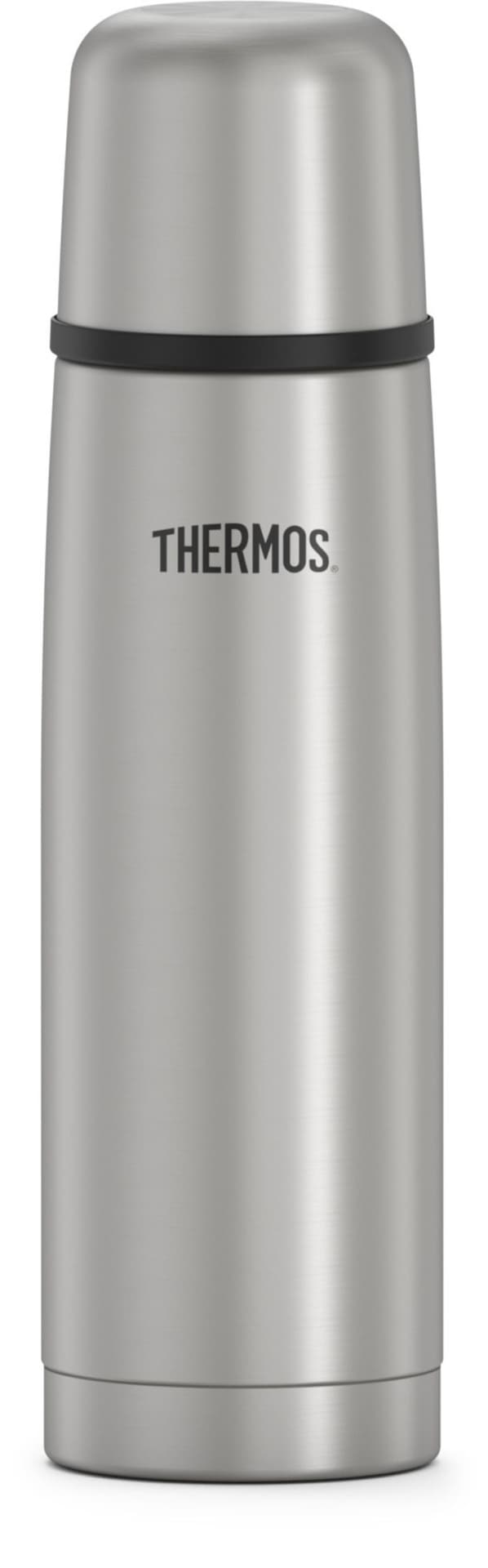 Thermos Compact Stainless Steel Insulated Vacuum Bottle, 470-mL, with Twist Opening O8
