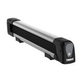 Thule SnowPack Stainless Steel Roof Top Mount Ski/Snowboard Rack, Medium, Black, 2-pc