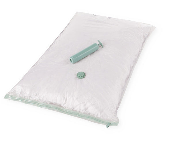 type A Reusable Vacuum Seal Storage Bag with Pump, Jumbo, 3-pk B8