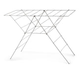 type A Wire Gullwing Drying Rack, 48.8 x 21.7 x 40.2-in, White