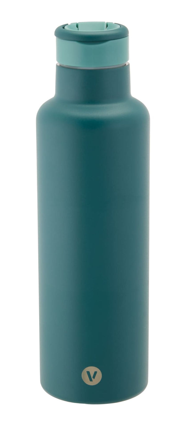 Vida by Paderno Insulated Stainless Steel Reusable Water Bottle with Spout, Various Colours, 24-oz F2